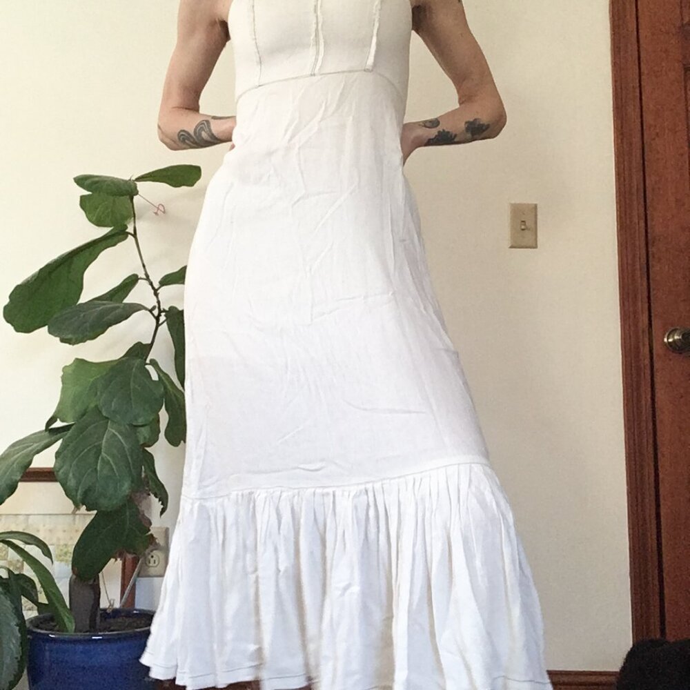 Linen Maxi Dress - Picture 13 of 13